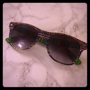 Colorful tribal sunglasses
